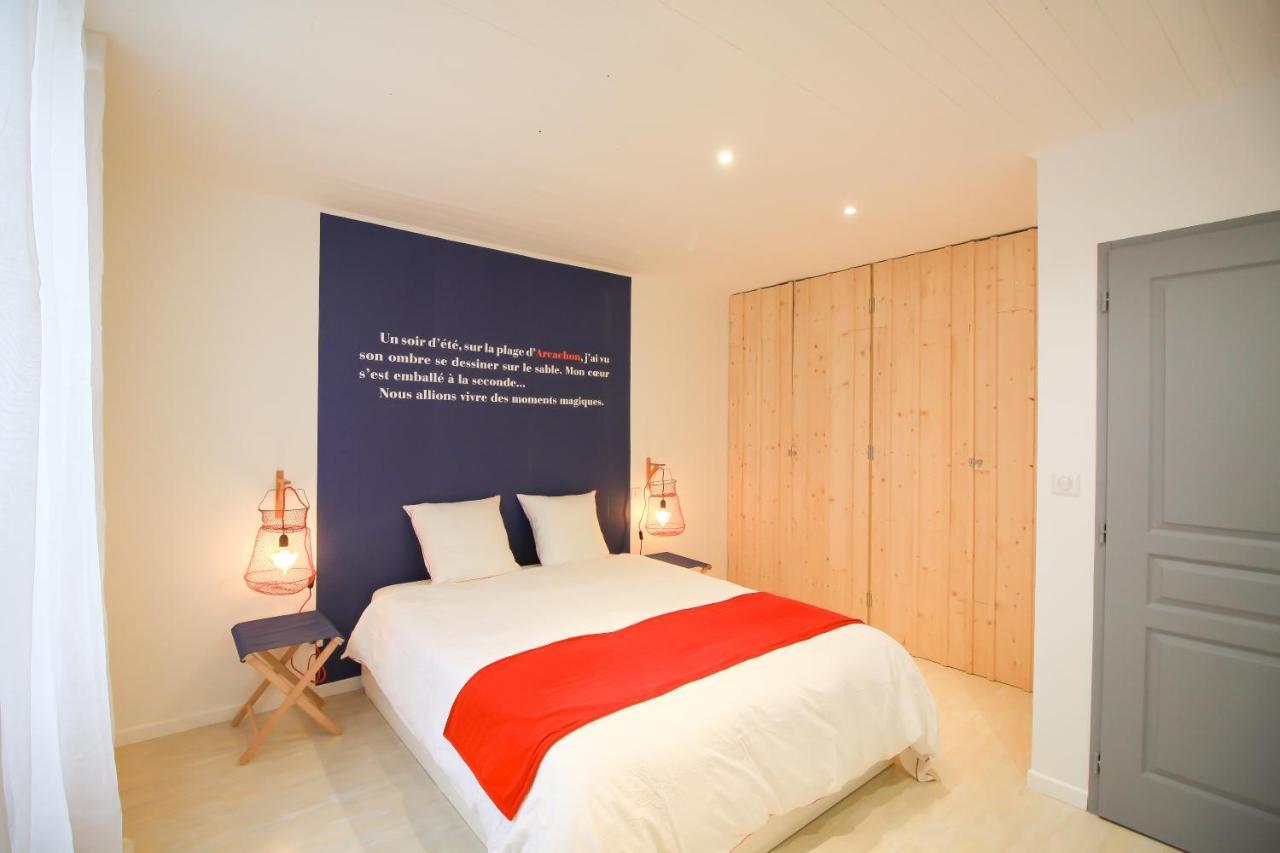 La Maison Bleue - En Plein Coeur D'Arcachon Dış mekan fotoğraf